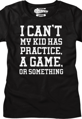 Womens I Can't Shirt