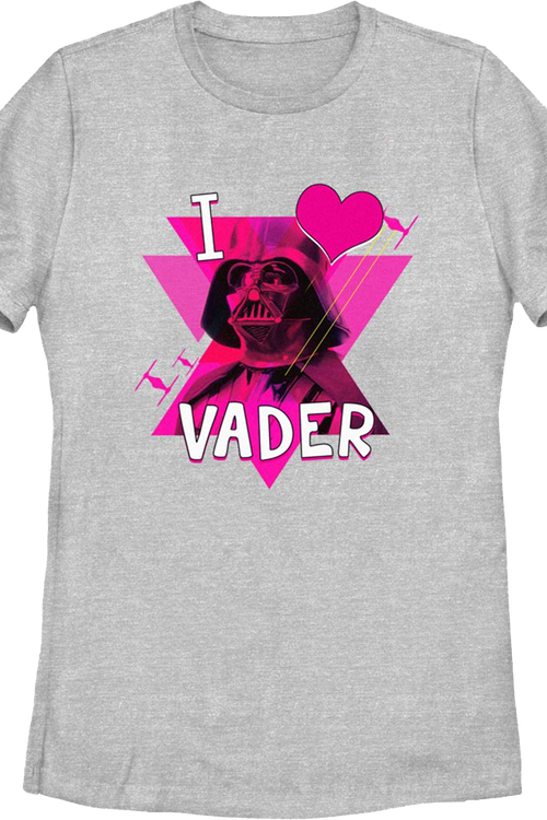 Womens I Love Darth Vader Star Wars Shirtmain product image