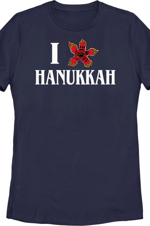 Womens I Love Hanukkah Stranger Things Shirtmain product image