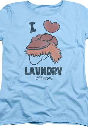 Womens I Love Laundry Fraggle Rock Shirt