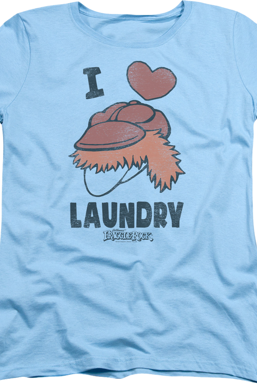 Womens I Love Laundry Fraggle Rock Shirtmain product image