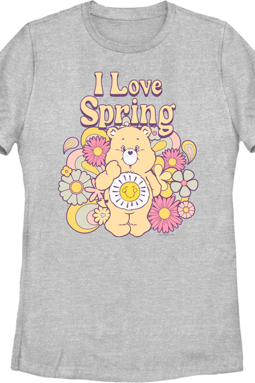 Womens I Love Spring Care Bears Shirtmain product image