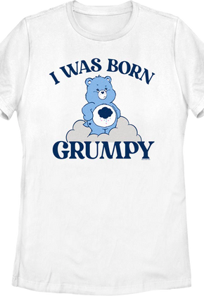 Womens I Was Born Grumpy Care Bears Shirt