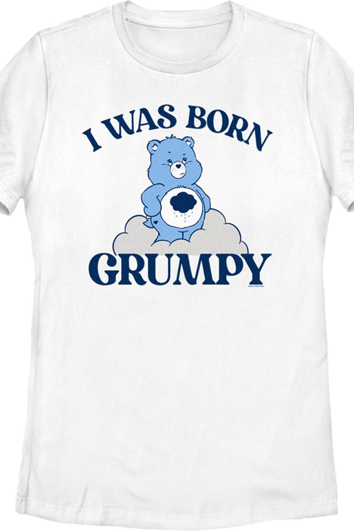 Womens I Was Born Grumpy Care Bears Shirtmain product image