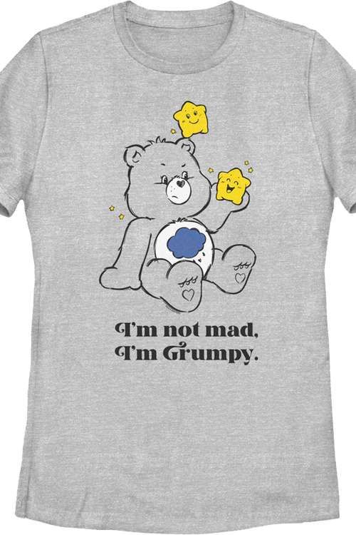 Womens I'm Not Mad I'm Grumpy Care Bears Shirtmain product image