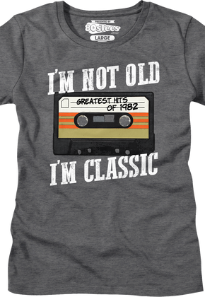 Womens I'm Not Old I'm Classic Greatest Hits Of 1982 Shirt