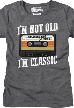 Womens I'm Not Old I'm Classic Greatest Hits Of 1983 Shirt