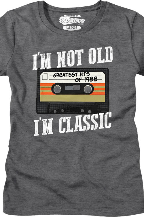 Womens I'm Not Old I'm Classic Greatest Hits Of 1988 Shirtmain product image
