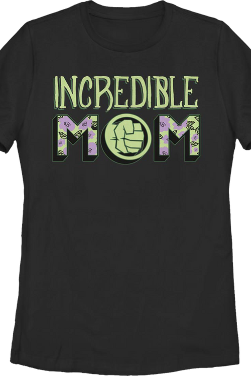 Womens Incredible Mom Marvel Comics Shirtmain product image