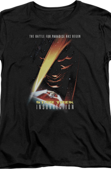 Womens Insurrection Poster Star Trek Shirt
