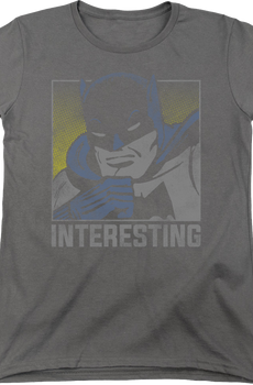 Womens Interesting Batman DC Comics Shirt