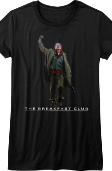 Womens John Bender Fist Pump Breakfast Club Shirt