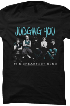Womens Judging You Breakfast Club Shirt