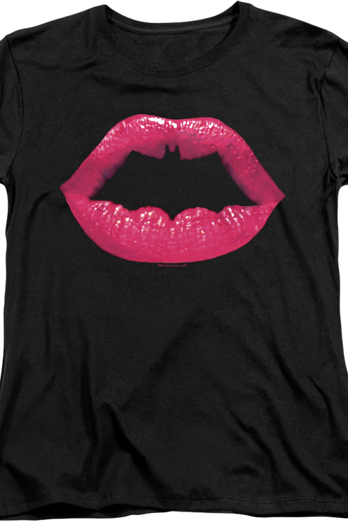 Womens Kiss Symbol Batman Shirtmain product image