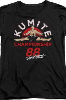 Womens Kumite Championship Bloodsport Shirt
