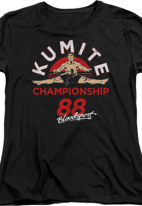 Womens Kumite Championship Bloodsport Shirt