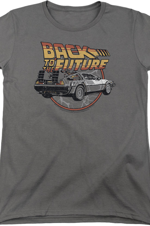 Womens Lightning Bolts Back To The Future Shirtmain product image