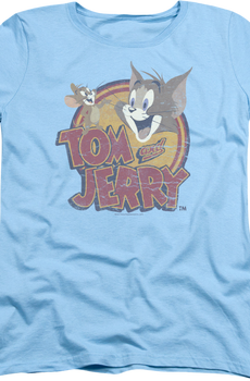 Womens Logo Tom and Jerry Shirt
