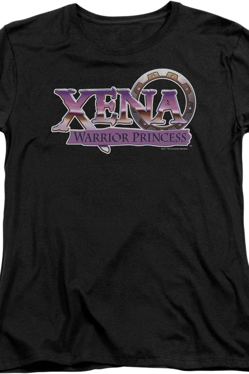 Womens Logo Xena Warrior Princess Shirtmain product image