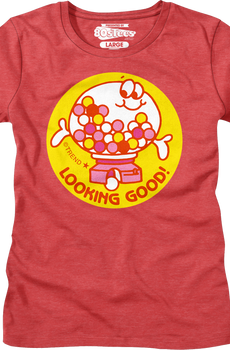 Womens Looking Good Gumball Machine Scratch N Sniff Shirt