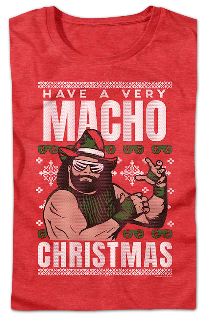 Macho Man Randy Savage The Cream Of The Crop Holiday Ugly Christmas Sweater - Tagotee