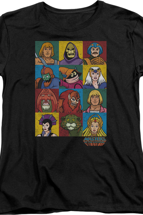 Womens Masters Of The Universe Characters Shirtmain product image