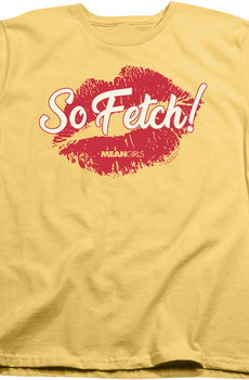 Womens Mean Girls So Fetch Shirt