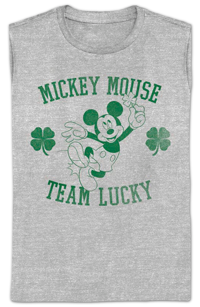 Womens Mickey Mouse Team Lucky Disney Shirt