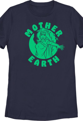 Womens Mother Earth Captain Planet Shirt