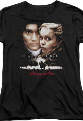 Womens Movie Poster Sleepy Hollow Shirt