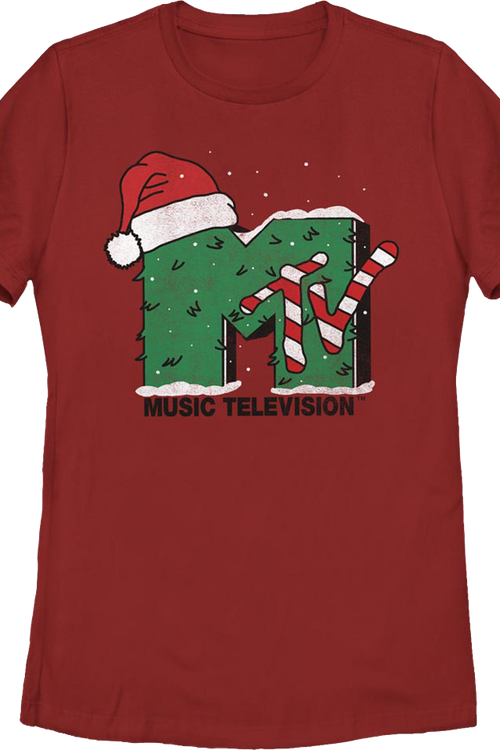 Womens MTV Christmas Shirtmain product image