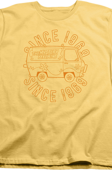 Womens Mystery Machine Since 1969 Scooby-Doo Shirt