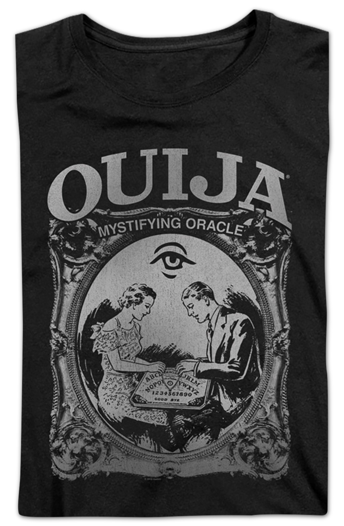 Womens Mystifying Oracle Ouija Board Shirt