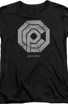 Womens Omni Consumer Products Logo Robocop Shirt