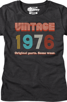 Womens Original Parts Some Wear Vintage 1976 Shirt