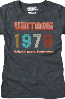 Womens Original Parts Some Wear Vintage 1979 Shirt