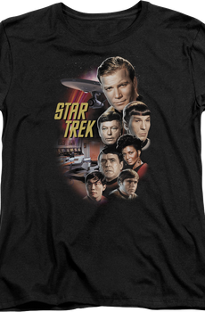 Womens Original Series Cast Star Trek Shirt
