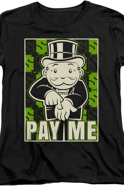 Womens Pay Me Monopoly Shirtmain product image
