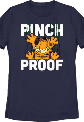 Womens Pinch Proof Garfield Shirt