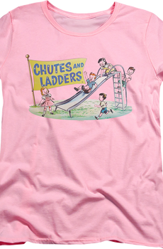Womens Pink Chutes And Ladders Shirt
