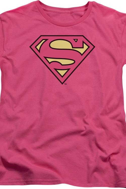 Womens Pink Supergirl DC Comics Shirtmain product image