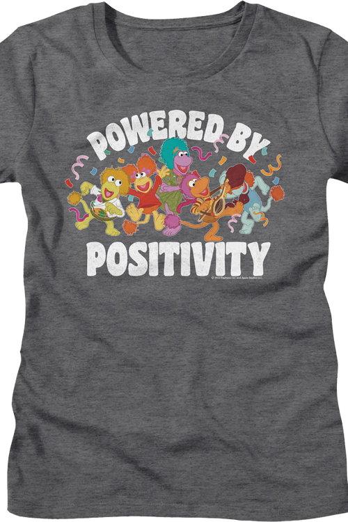 Womens Powered By Positivity Fraggle Rock Shirtmain product image