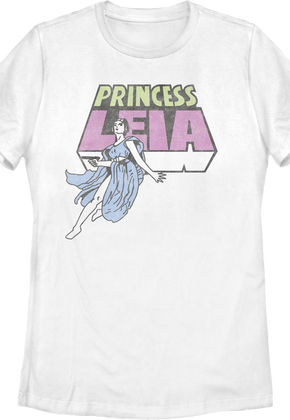 Womens Princess Leia Sketch Star Wars Shirt