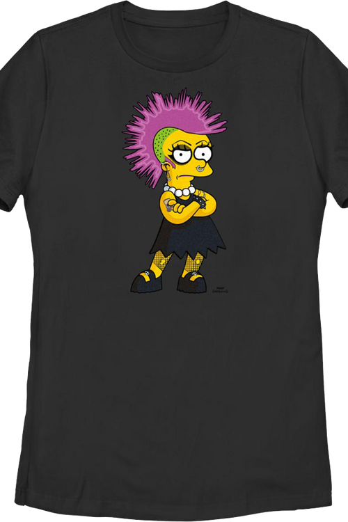 Womens Punk Lisa Simpsons Shirtmain product image