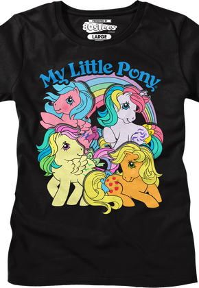 Womens Rainbow Collage My Little Pony Shirt