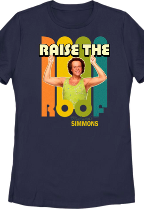 Womens Raise The Roof Richard Simmons Shirt