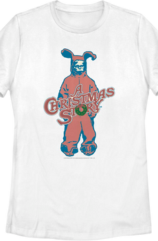 Womens Ralphie's Pink Nightmare Christmas Story Shirt