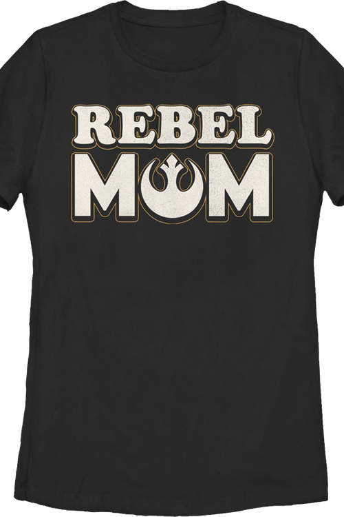 Womens Rebel Mom Star Wars Shirtmain product image