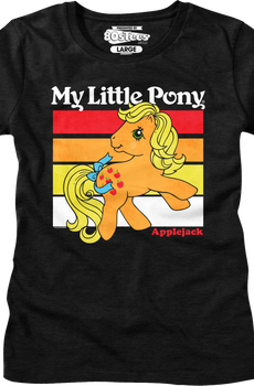Womens Retro Applejack My Little Pony Shirt