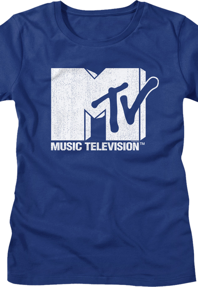 Womens Retro MTV Logo Shirt